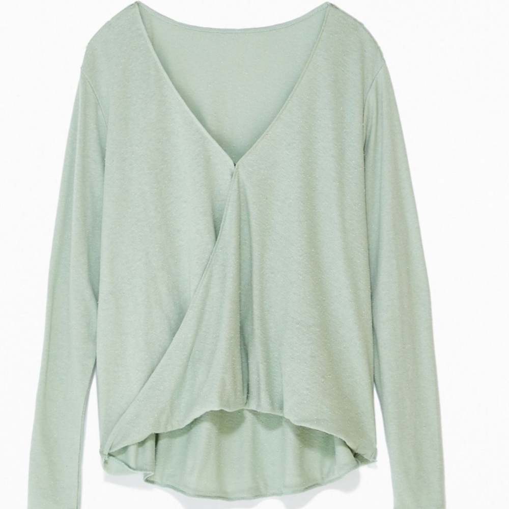 3/$35🌻Urban Outfitters Callie Draped Surplice Top